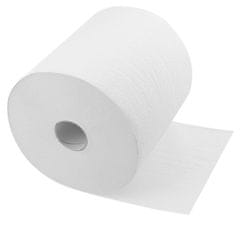 AQUALINE Papierové uteráky dvojvrstvové v roli pre automatické zásobníky, 19,6cm, 140m, dutinka 45, 6 roliek (306AC122-44)
