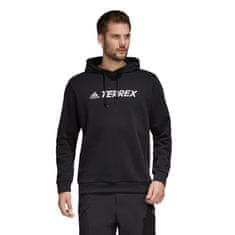 Adidas Mikina čierna 188 - 193 cm/XXL Terrex Graphic Logo Hoodie