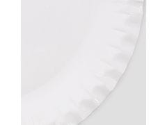sarcia.eu Veľké papierové taniere 23cm biele EKO 100 kusov