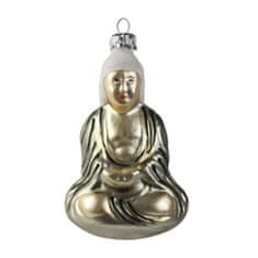 Decor By Glassor Sklenená ozdoba Budha