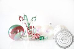 Decor By Glassor Vianočná dekorácie cukrová palička
