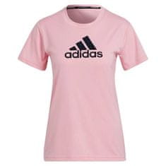 Adidas Tričko výcvik ružová M HE6726