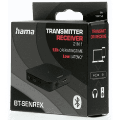 HAMA Bluetooth audio adaptér Senrex 2v1, receiver/transmiter