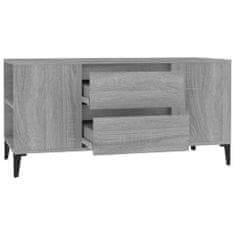 Vidaxl TV skrinka sivý dub sonoma 102x44,5x50 cm spracované drevo