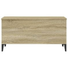 Vidaxl Konferenčný stolík dub sonoma 90x44,5x45 cm spracované drevo