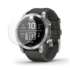 FIXED Ochranné tvrzené sklo FIXED pro smartwatch Garmin Fenix 7/Epix Gen 2, 2ks v balení, čiré