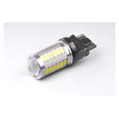 AUTOLAMP žárovka LED 12V-24V 27W W2,5x16d čirá 33xLED 5630 (3156)