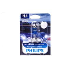 Philips blistr H4 12V 60/55W P43t RacingVision GT200