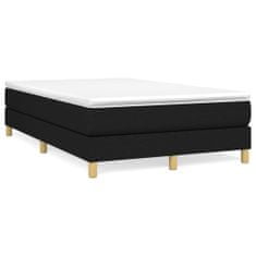 Petromila vidaXL Boxspring posteľ s matracom čierna 120x190 cm látka