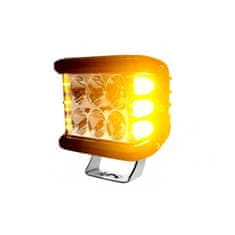 AUTOLAMP Světlomet LED pracovní 18W+oranžově blikající