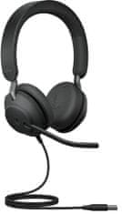 Jabra Evolve2 40 sa, USB-A, MS Stereo