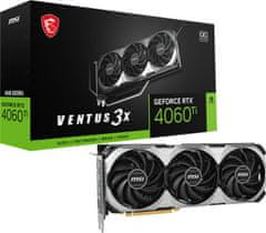 MSI GeForce RTX 4060 Ti VENTUS 3X 8G OC, 8GB GDDR6