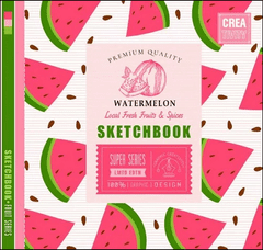 Sketchbook WATERMELON 20 x 20 cm