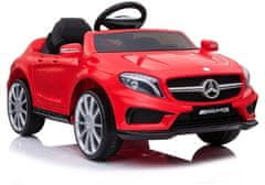 Lean-toys Mercedes GLA 45 batéria Auto Červená farba