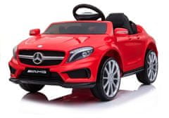 Lean-toys Mercedes GLA 45 batéria Auto Červená farba