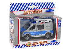 Lean-toys Kovové auto Van Police Polish Words HKG087