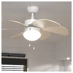 Cecotec Stropný ventilátor , 5963 EnerySilence Aero 3600 Vision SunLi, priemer 92 cm, lampa, 3 prevádzkové rýchlosti, 6 lopatiek, 50 W