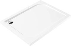 Deante Cubic, akrylátová obdĺžniková sprchová vanička 100x90x4,5 cm, biela, KTK_045B