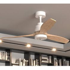 Cecotec Stropný ventilátor , 5977 EnergySilence Aero 5250 White Design, priemer 132 cm, LED lampa, 6 rýchlostí, časovač, diaľkové ovládanie, 40 W