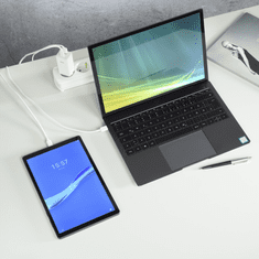 uRage Hama set USB nabíjačka GaN, USB-C/USB-A, PD 65 W, USB-C kábel 2 m