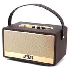 Akai Reproduktor , M7 STORM, retro, bluetooth, FM, TWS, 70 W RMS