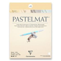 Blok Clairefontaine Pastelmat No.1 18 x 24 cm, 12 listov, 360 g