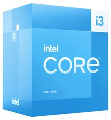 Intel Core i3-13100 / Raptor Lake / LGA1700 / max. 4,5 GHz / 4C/8T / 12MB / 60W TDP / BOX