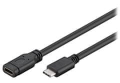 PremiumCord USB-C predlžovací kábel (USB 3.2 generation 1), C/M - C/F, 2m