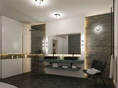 Paulmann PAULMANN Selection Bathroom nástenné svietidlo Gove IP44 G9 230V max. 3x20W čierna mat/satén 71070