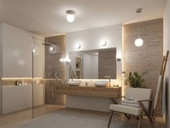 Paulmann PAULMANN Selection Bathroom LED nástenné svietidlo Gove IP44 3000K 230V 5W chróm / satén 71067