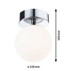 Paulmann PAULMANN Selection Bathroom LED stropné svietidlo Gove IP44 3000K 230V 5W chróm / satén 71064