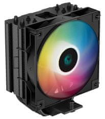DEEPCOOL chladič AG400 ARGB / 120mm fan ARGB / 4x heatpipes / PWM / pre Intel aj AMD