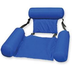VIVVA® Nafukovacie kreslo/matrac na užívanie vo vode (1 ks, modrá farba) | AQUASEAT