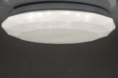 LUMILED Stropné svietidlo LED 18W 4000K biele okrúhle DIAMANT 33cm