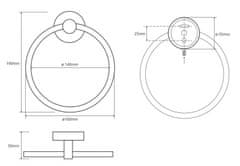 BEMETA BEMETA NEO: Kruh 104104065 - Bemeta