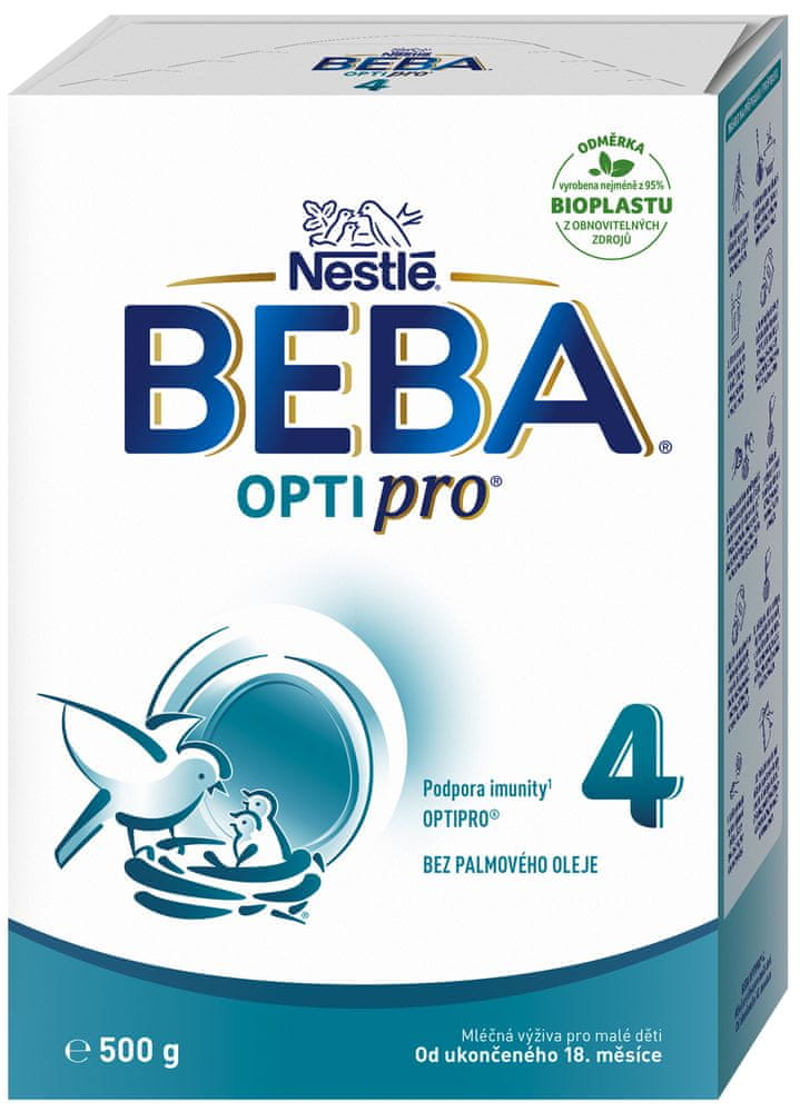 BEBA OPTIPRO 4 batoľacie mlieko, 500 g