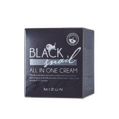 MIZON Pleťový krém s filtrátom sekrétu Afrického čierneho slimáky 90% (Black Snail All In One Cream) (Objem 75 ml)