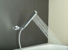 SAPHO , Ručná sprcha, hranatá, 220 mm, ABS/chróm, F28