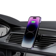 Tech-protect V1 MagSafe držiak na mobil do auta 15W, čierny
