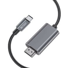 Tech-protect Ultraboost kábel USB-C / HDMI 4K 2m, čierny