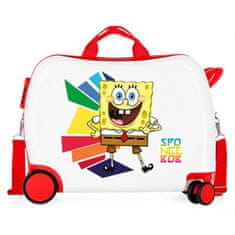 Jada Toys Detský cestovný kufor na kolieskach / odrážadlo SPONGEBOB Hello, 34L, 4359821