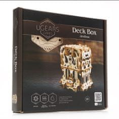 UGEARS 3D puzzle Karetní box 65 ks