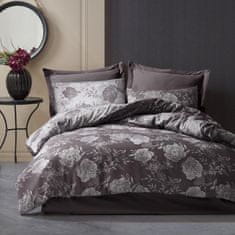 shumee Bavlnené obliečky FLORY ANTRACITE/160x200 COTTONLOVE JACQUARD