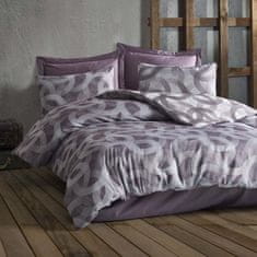 shumee Bavlnené obliečky SPOTY PURPLE/160x200 COTTONLOVE JACQUARD