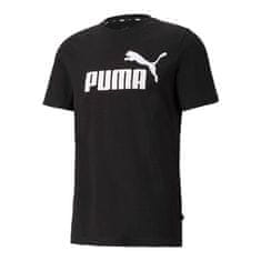 Puma Tričko čierna L Ess Logo Tee