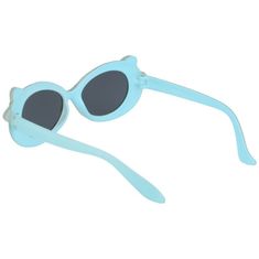 Sunmania Modré slnečné okuliare pre deti "Sweet"