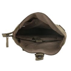 Hide & Stitches Tmavozelený kožený ruksak na notebook „Ellegance“