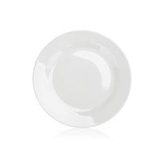 Banquet Sada plytkých porcelánových tanierov BASIC 26,5 cm, 6 ks, biele