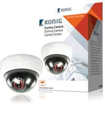 Nedis Atrapa CCTV DOME kamery s 25 IR LED