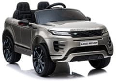 shumee Auto Range Rover Evoque na batérie v striebornej farbe